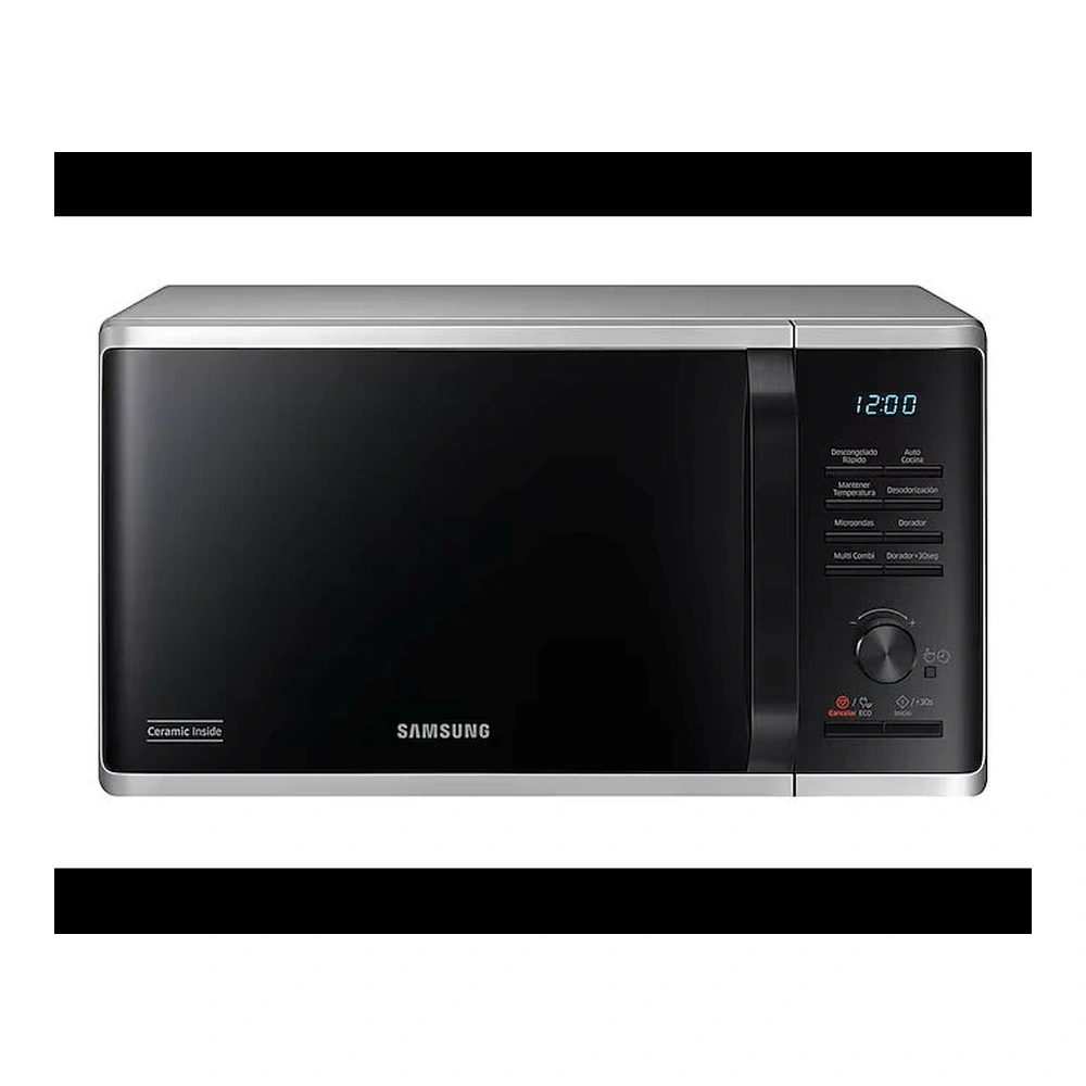 MICROONDAS SAMSUNG 23L  INOX MG23K3515AS/EC C/ GRILL