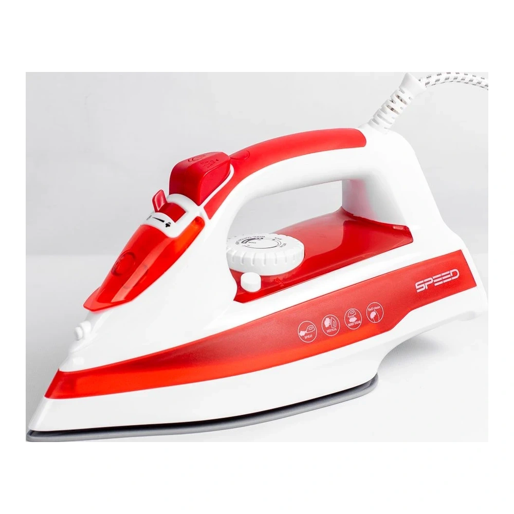 PLANCHA A VAPOR CERAMICA 1600W ROJO SPEEDSPAVSRB40