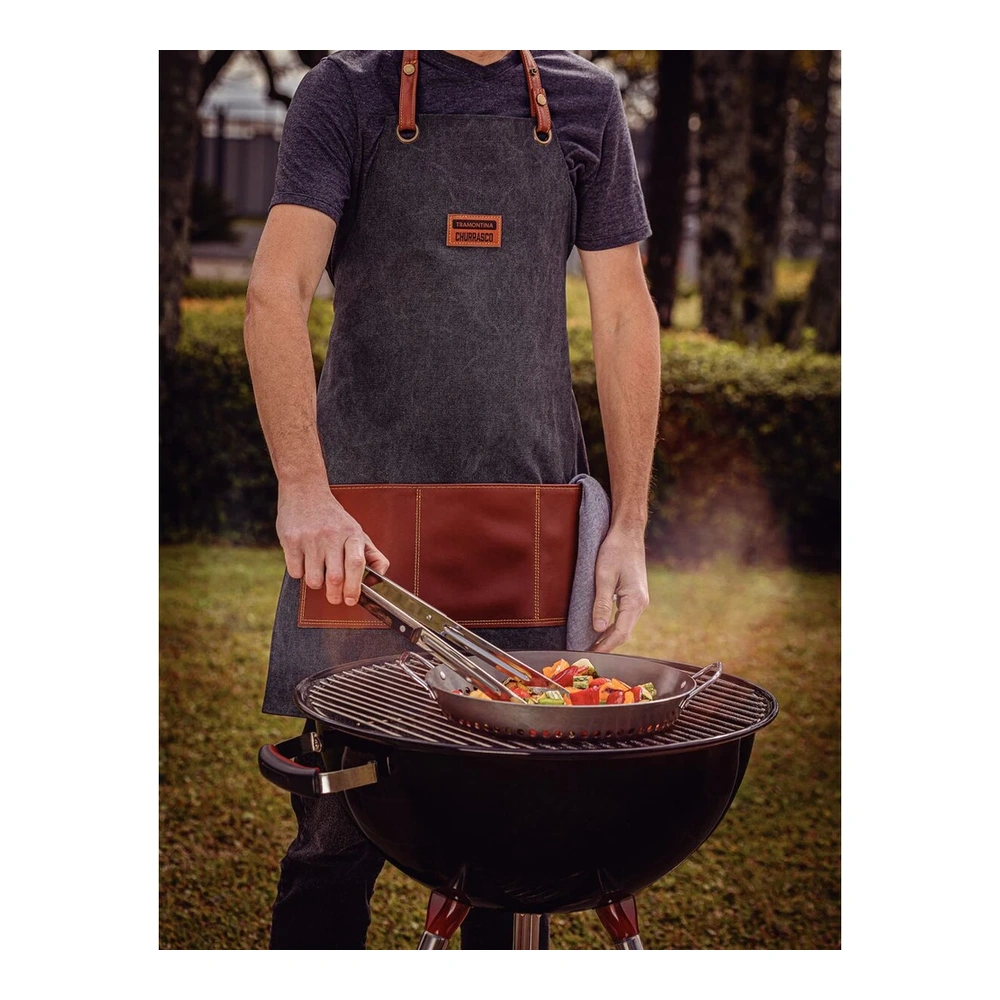 DELANTAL CHURRASCO BLANCOACK TRAMONTINA T26571 4