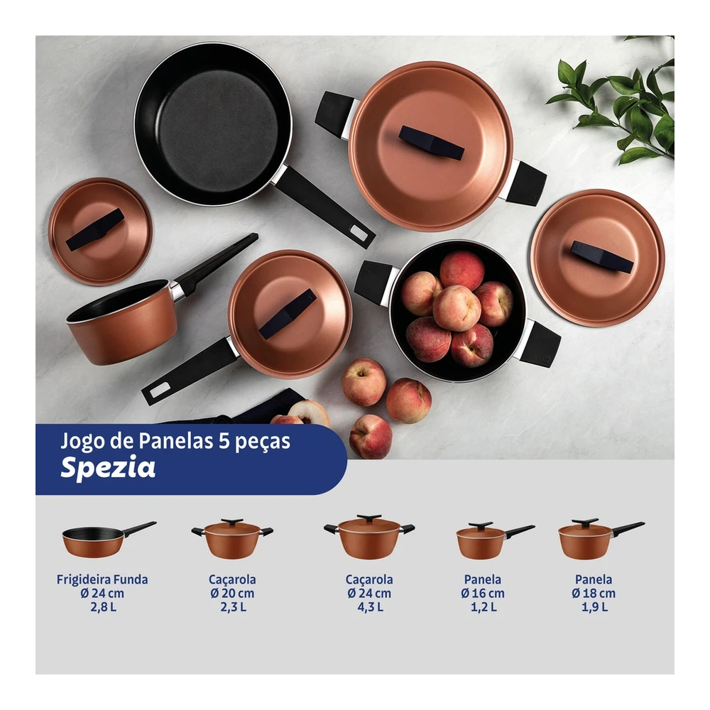 JUEGO DE COCINA 5 PZAS SPEZIA TRAMONTINA T283995 3
