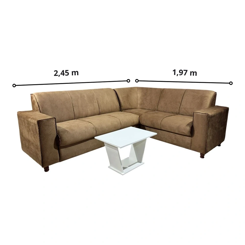 Sofá Esquinero Unanime San Juan Beige 3