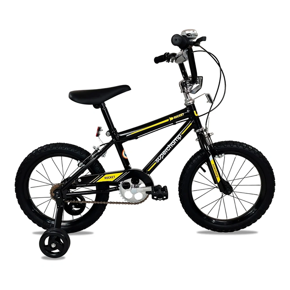 BICICLETA SUPERCHAMP ROCKET 16 NEGRO