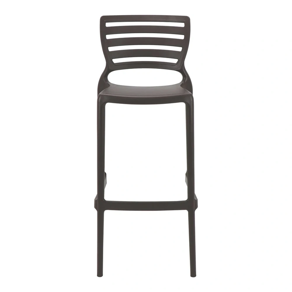 SILLA SOFIA RESPALDO HZ ALTA BAR MARRON TRAMONTINA T921372 3