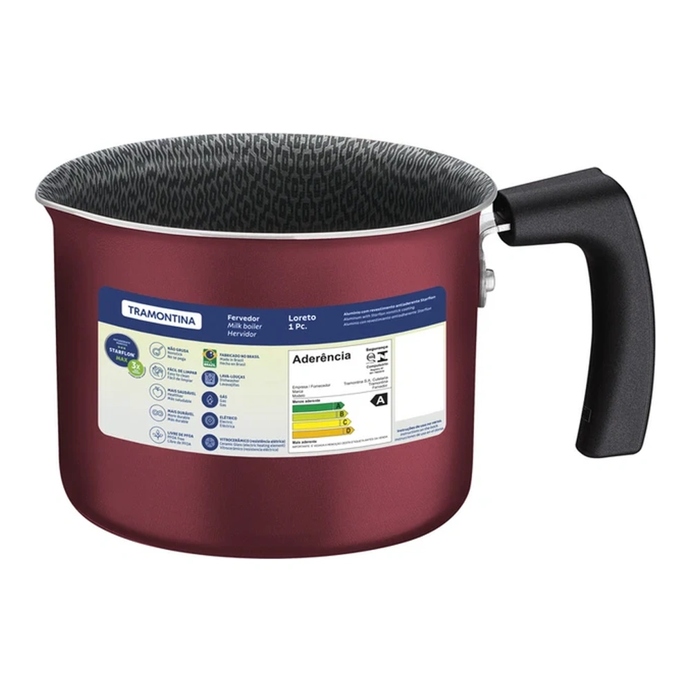 HERVIDOR LECHE 14CM LORETO TRAMONTINA T203844 5