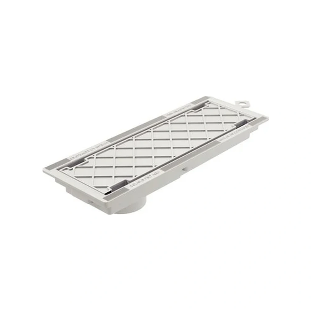 REJILLA PVC RENTANGULARANEGROULAR OCULTO 70X250 TRAMONTINA T945351