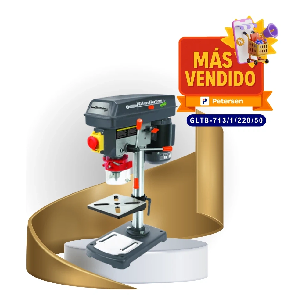 TALADRO DE BANCO GLADIATOR 250W USO PROFESIONAL