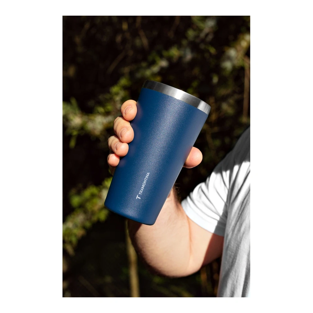 VASO TERMICO SIN TAPA - AZULUL TRAMONTINA T616465 5