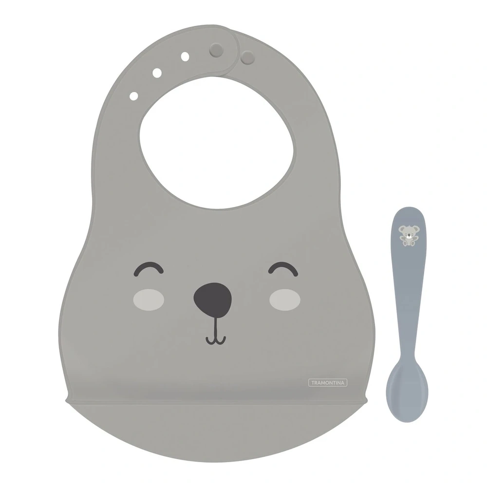 KIT BABERO + CUCHARA INFANTIL 2PZAS LE PETIT TRAMONTINA T237974