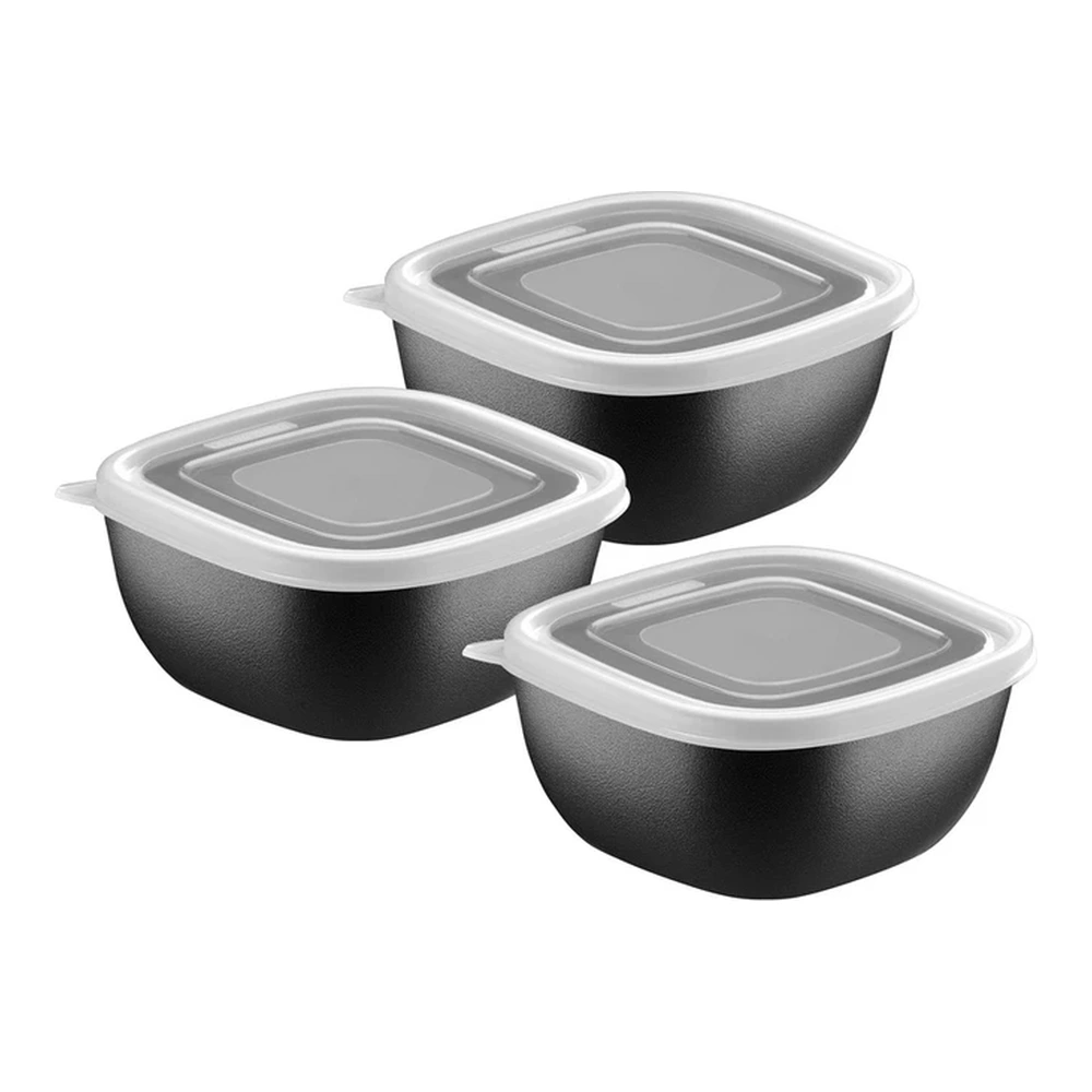 JUEGO DE POTES 3 PZAS MIXCOLOR TRAMONTINA T250981