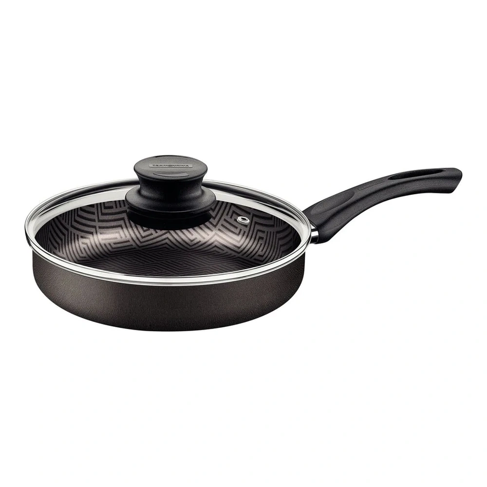 SARTEN RENTANGULARA CON TAPA 22 CM PARIS TRAMONTINA T285051