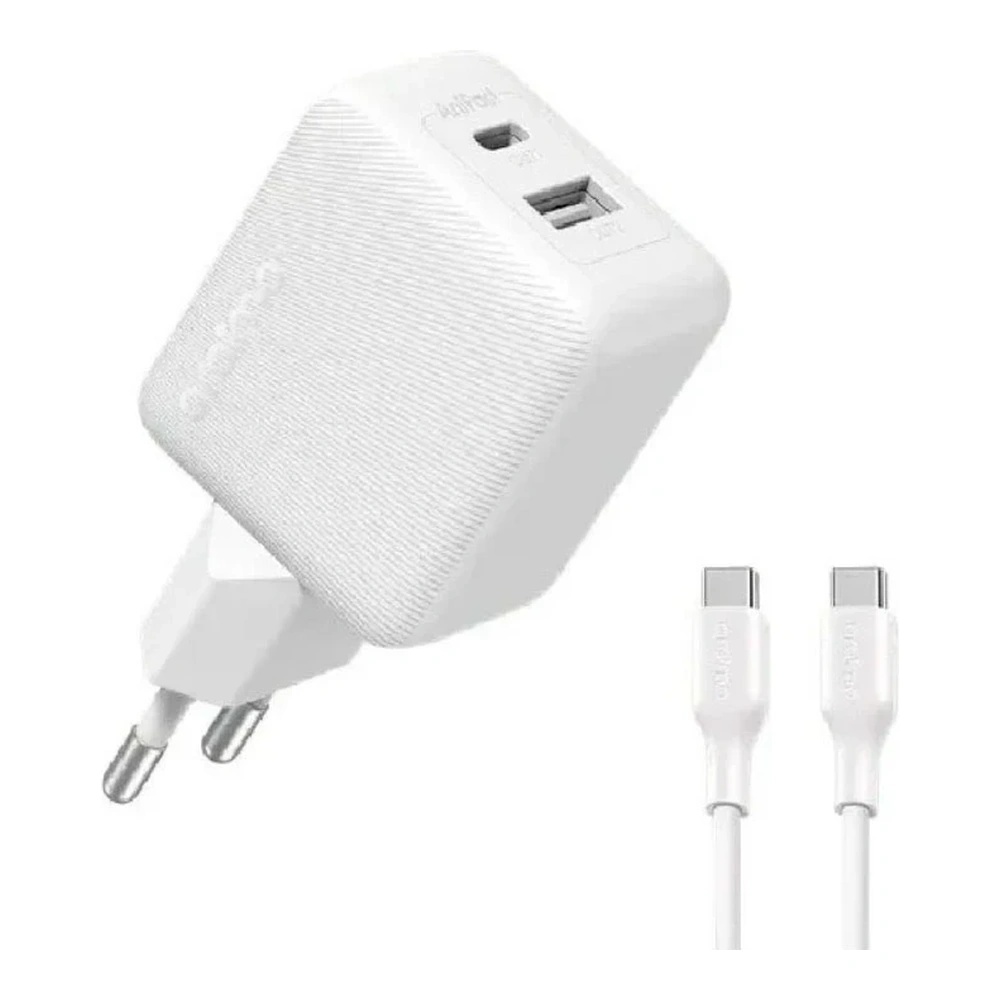 Kit Cargador Oraimo 20W Blanco con Cable Tipo C