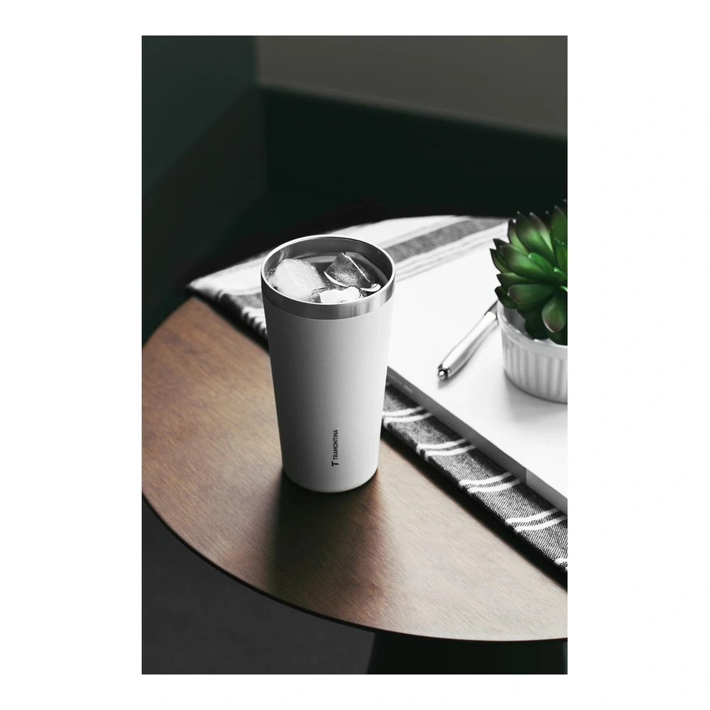VASO TERMICO SIN TAPA - BLANCOANCO TRAMONTINA T616466 4