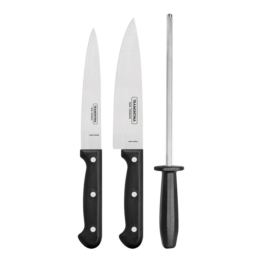 JUEGO CUCHILLOS 3PZAS ULTRACORTE TRAMONTINA T23899H