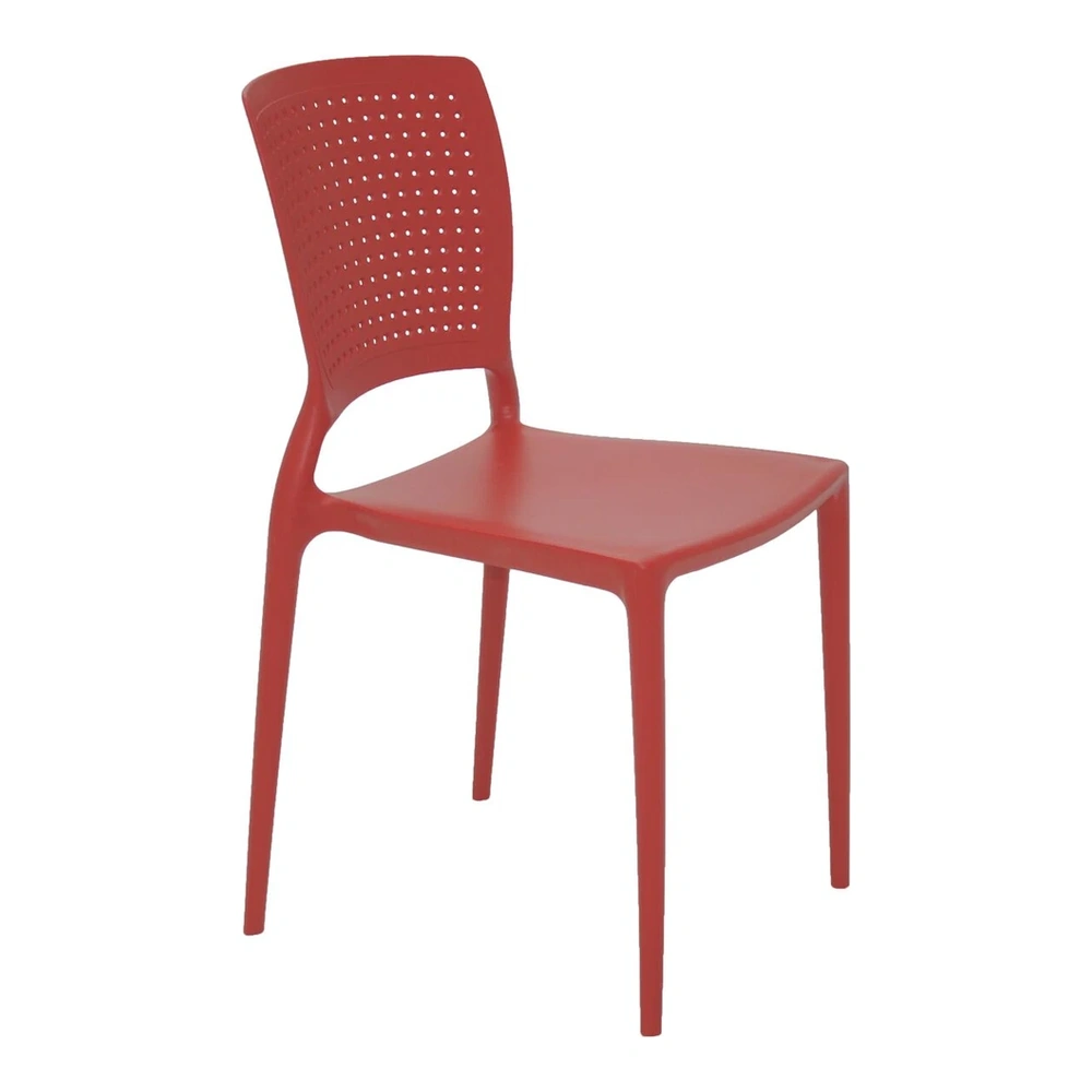 SILLA SAFIRA ROJA TRAMONTINA T920484 2