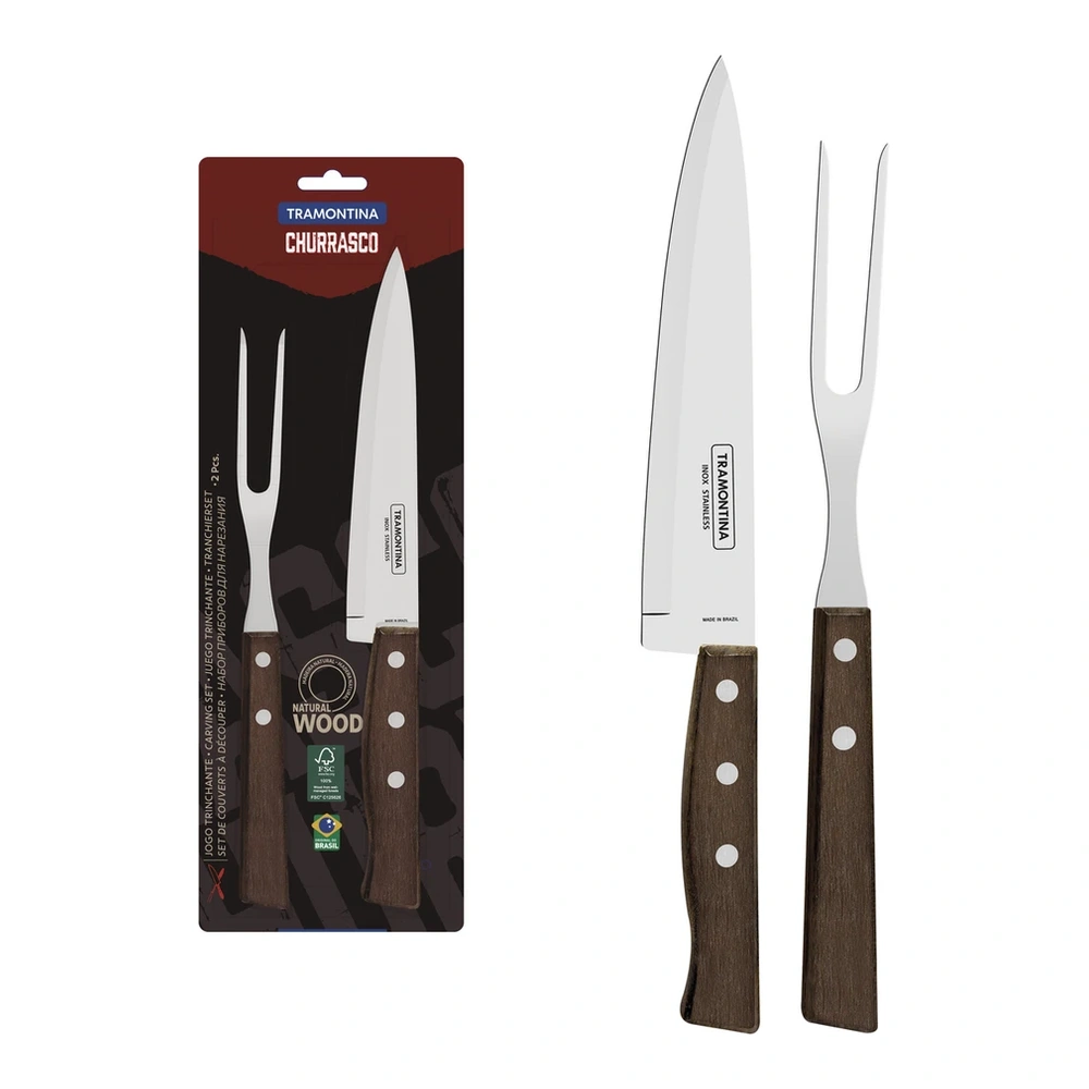 JUEGO PARA ASADO 2 PZAS TRADICIONAL TRAMONTINA T222993