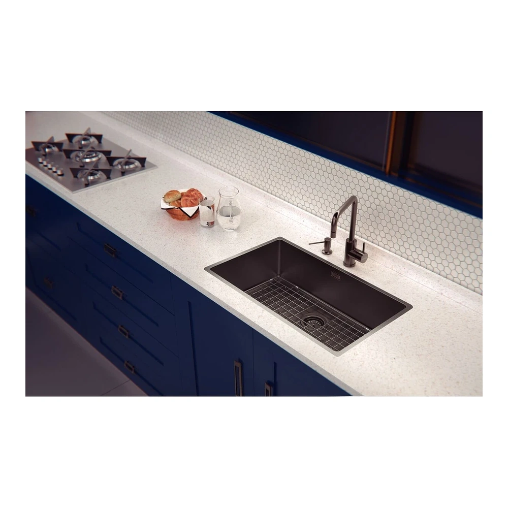 CUBETA QUADRUM INOX 70X40X20,5 BLANCOACK TRAMONTINA T940005 4