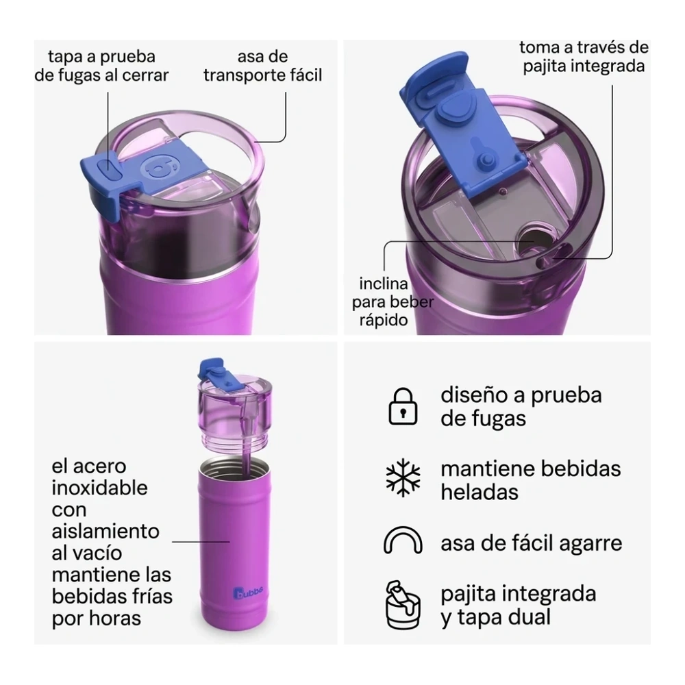 BOTELLA BUBBA DUALSIP DE 710ML MOOD BOOSTER 4