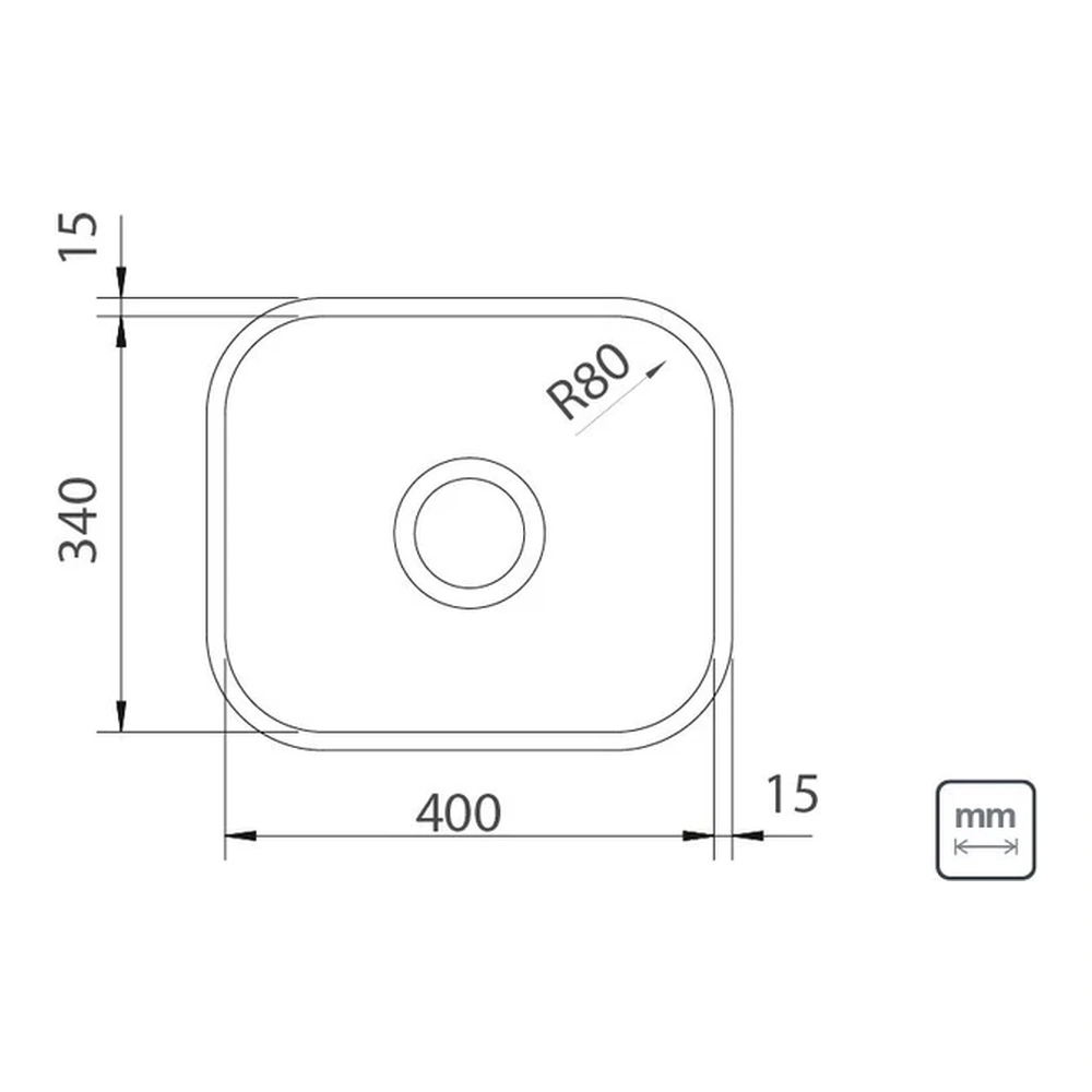 CUBETA RENTANGULAR BASIC ACERO INOX 40X34X14,5 TRAMONTINA T940815 4