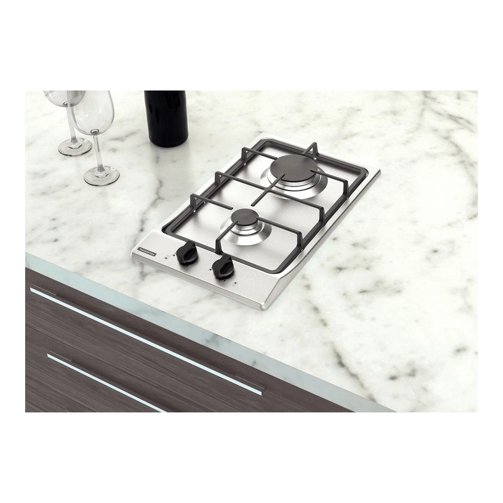 PLACA COC GAS INOX DOMINO FF 2GX 30 TRAMONTINA T947001 5