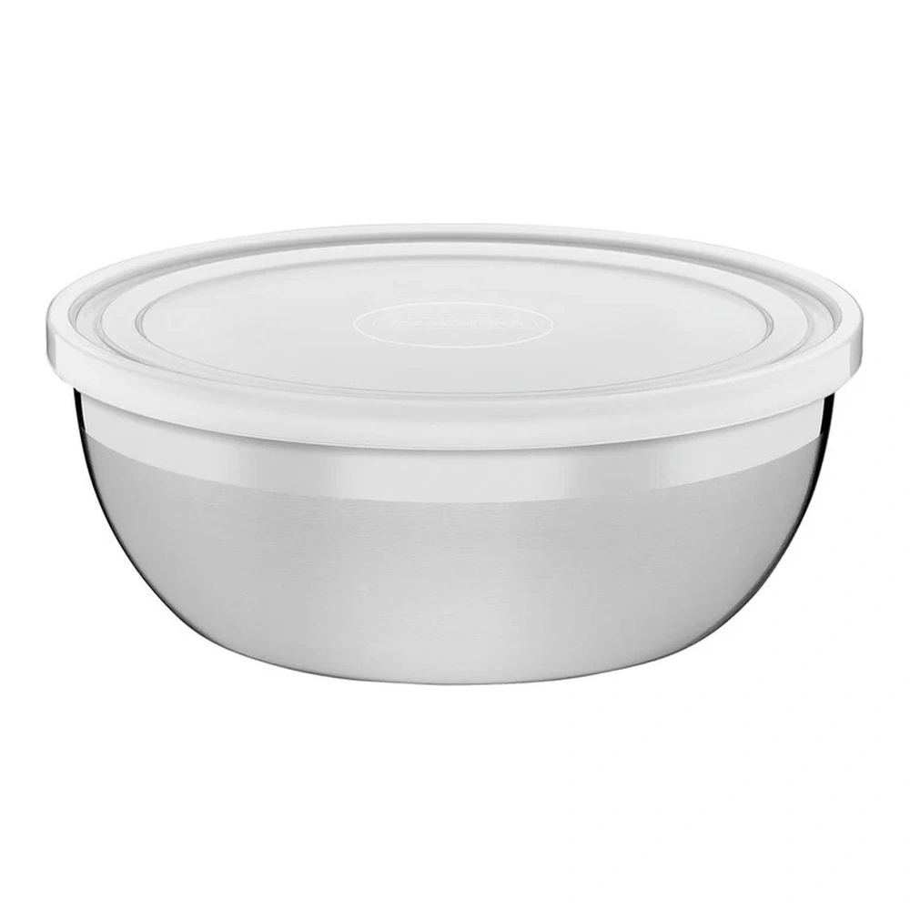 RECIPIENTE 22CM EN ACERO INOXIDABLANCOE CON TAPA TRAMONTINA T612222