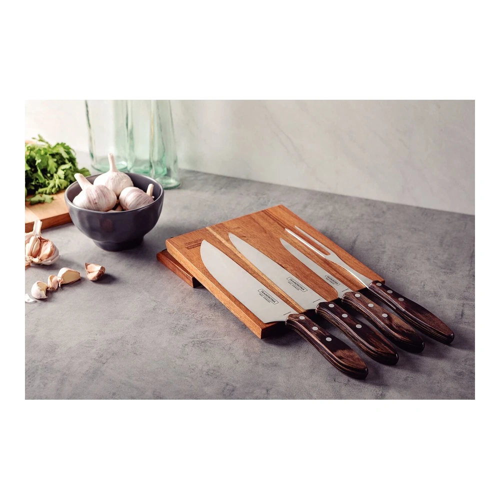 JUEGO  ASADO 5PZAS POLYOOD TRAMONTINA T21198F 5