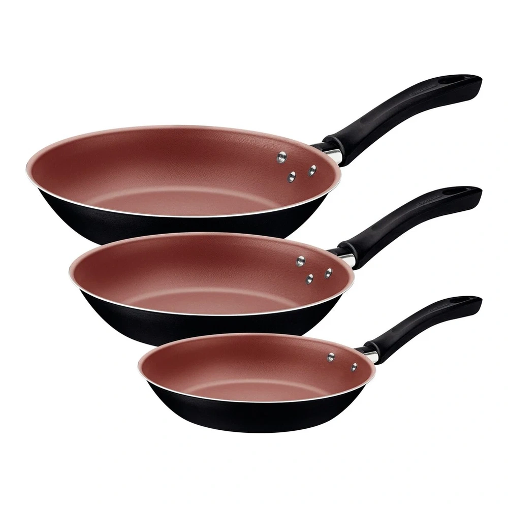 JUEGO  DE SARTENES 3 PZAS LINZ TRAMONTINA T202979 2