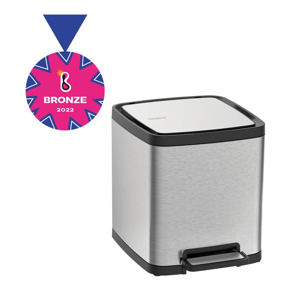 BASURERO INOX CON PEDAL OCTOS 10L TRAMONTINA T945441 4