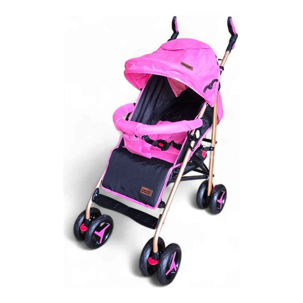 CARRITO PARAGUA ASIENTO REGULABLE FUCSIA