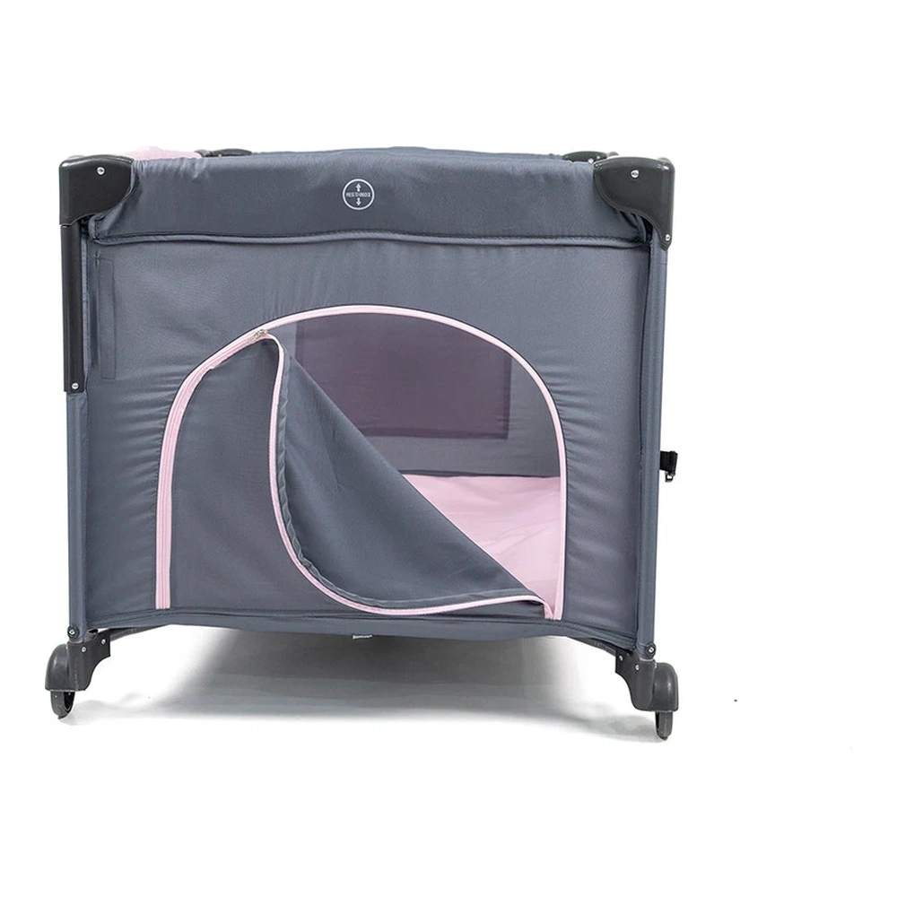 CUNA CORRALITO PREMIUM BABY COLECHO PRO CON CAMBIADOR ROSA 4