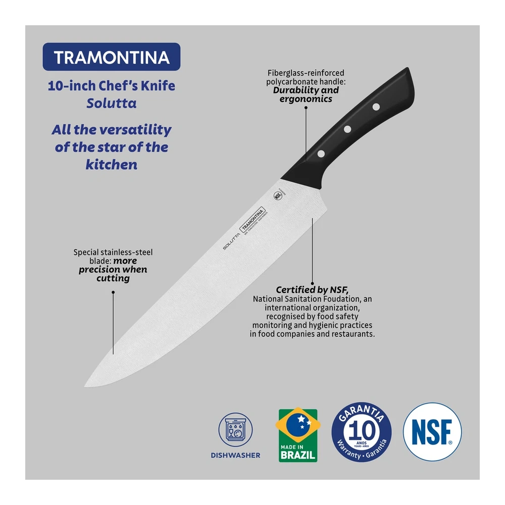 CUCHILLO COCINERO 10 SOLUTTA TRAMONTINA T242541 4
