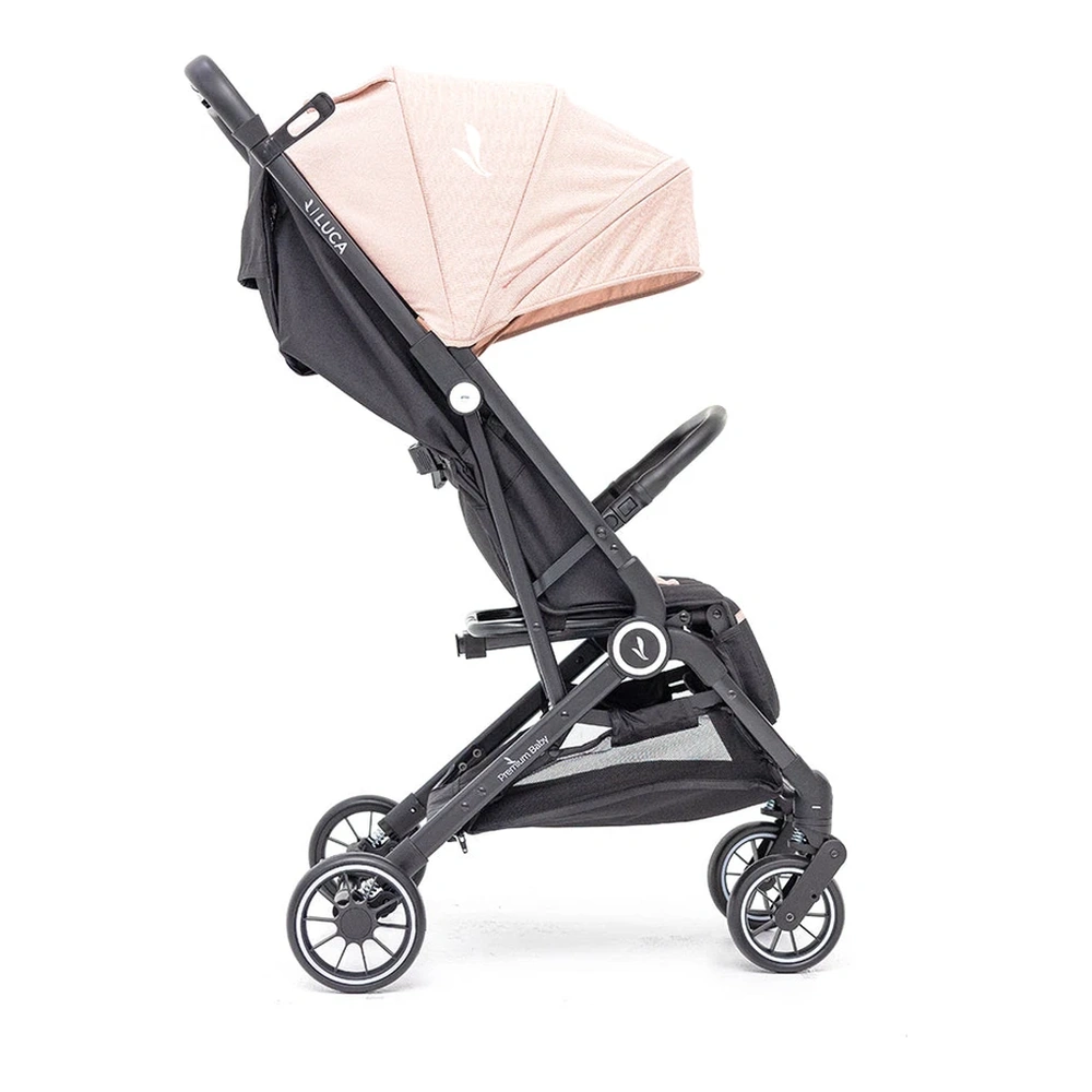 CARRITO PREMIUM BABY COMPACTO LUCA TIPO MALETA ROSA 4