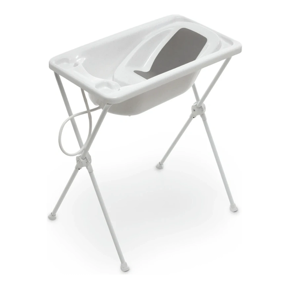 BAÑERA PARA BEBE GALZERANO ACQUA TRIO CON SOPORTE + REDUCTOR BLANCO 20KG 7065BC