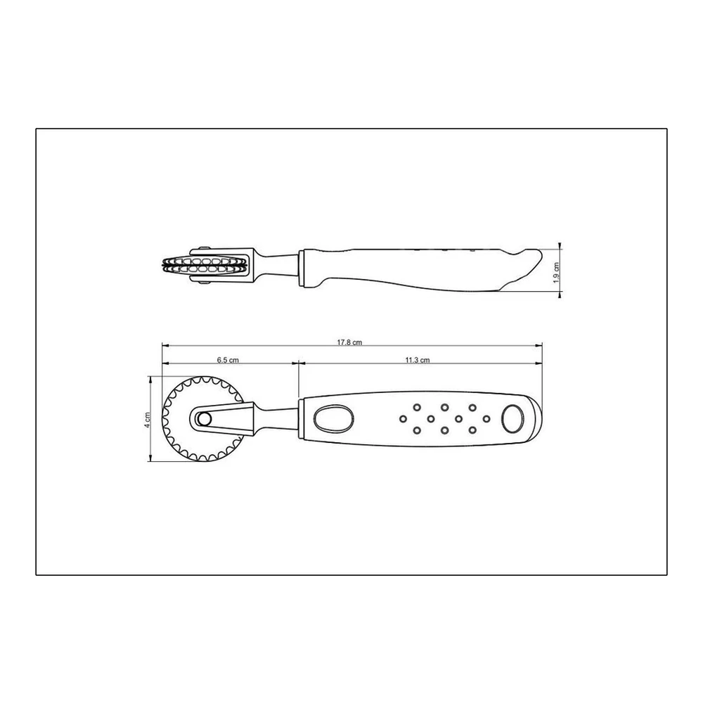 CORTADOR PASTA UTILITA TRAMONTINA T256117 5