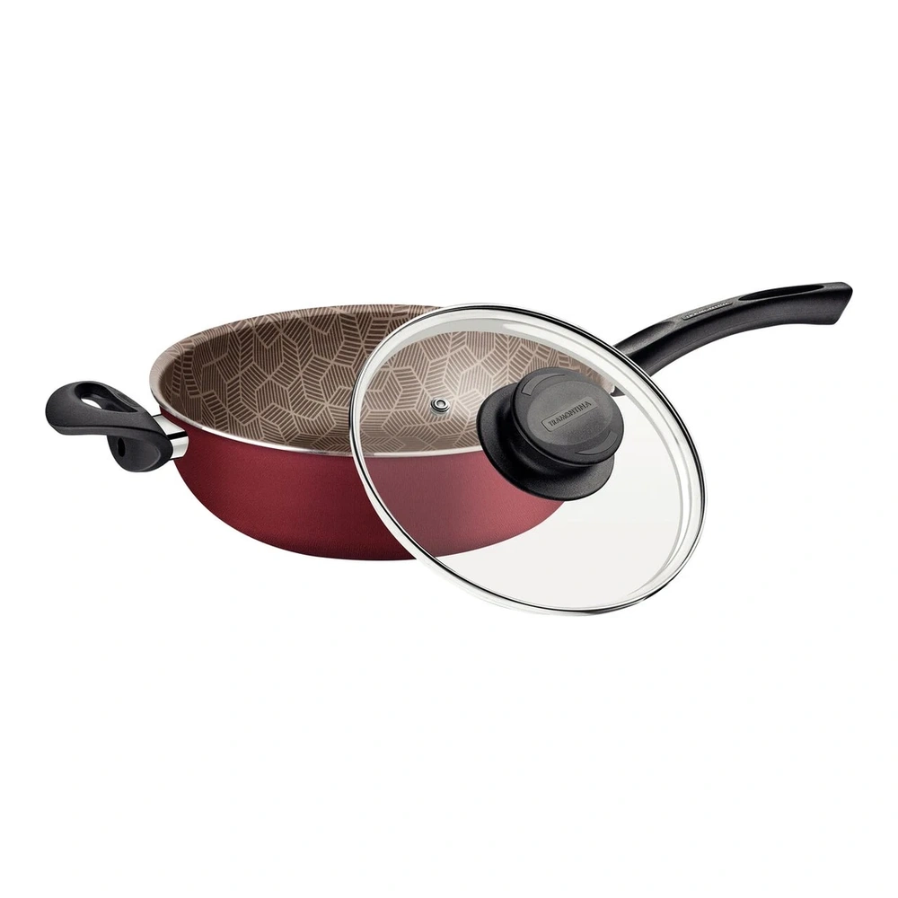 SARTEN HONDA CON TAPA 24 CM PARIS TRAMONTINA T285183 4