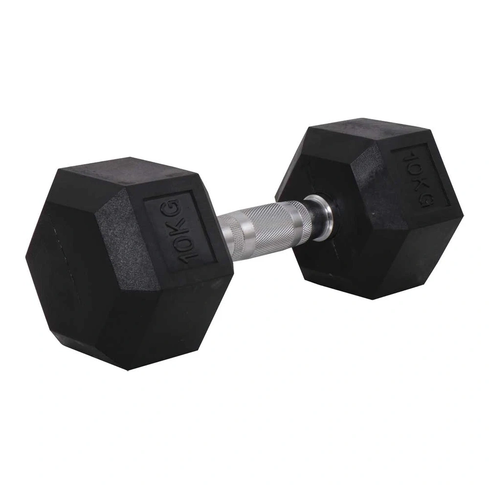 MANCUERNA HEXAGONAL PVC ATHLETIC 10 KG