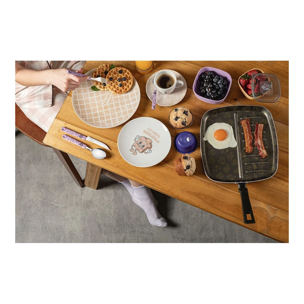 JUEGO  DE CUBIERTOS 16 PZAS GROOVY BREAK LAV TRAMONTINA T29899Y 4