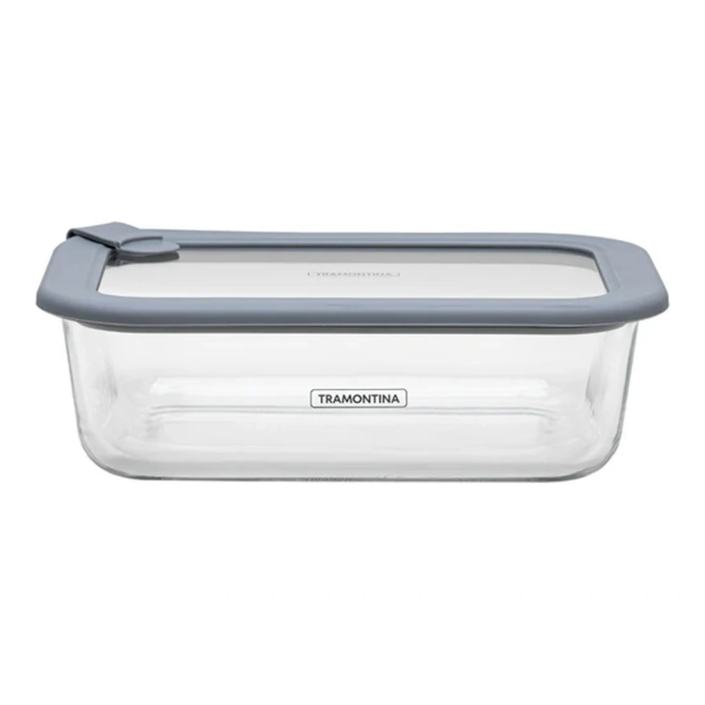 CONTENEDOR DE VIDRIO CON TAPA DE SILICONA TRAMONTINA T61227H