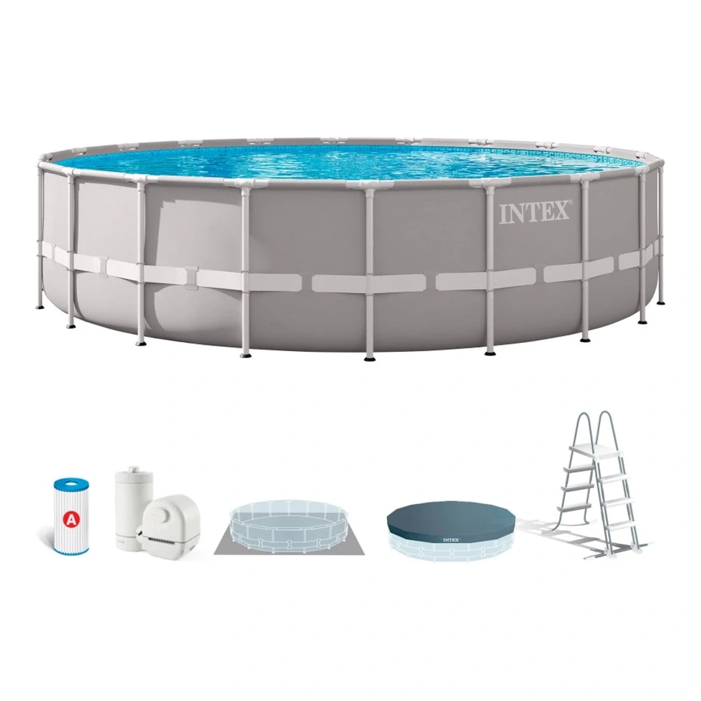PISCINA INTEX PREMIUM 32,695L - 6,10X1,32CM CON KIT Y FILTRO C1500 TIPO A I26756