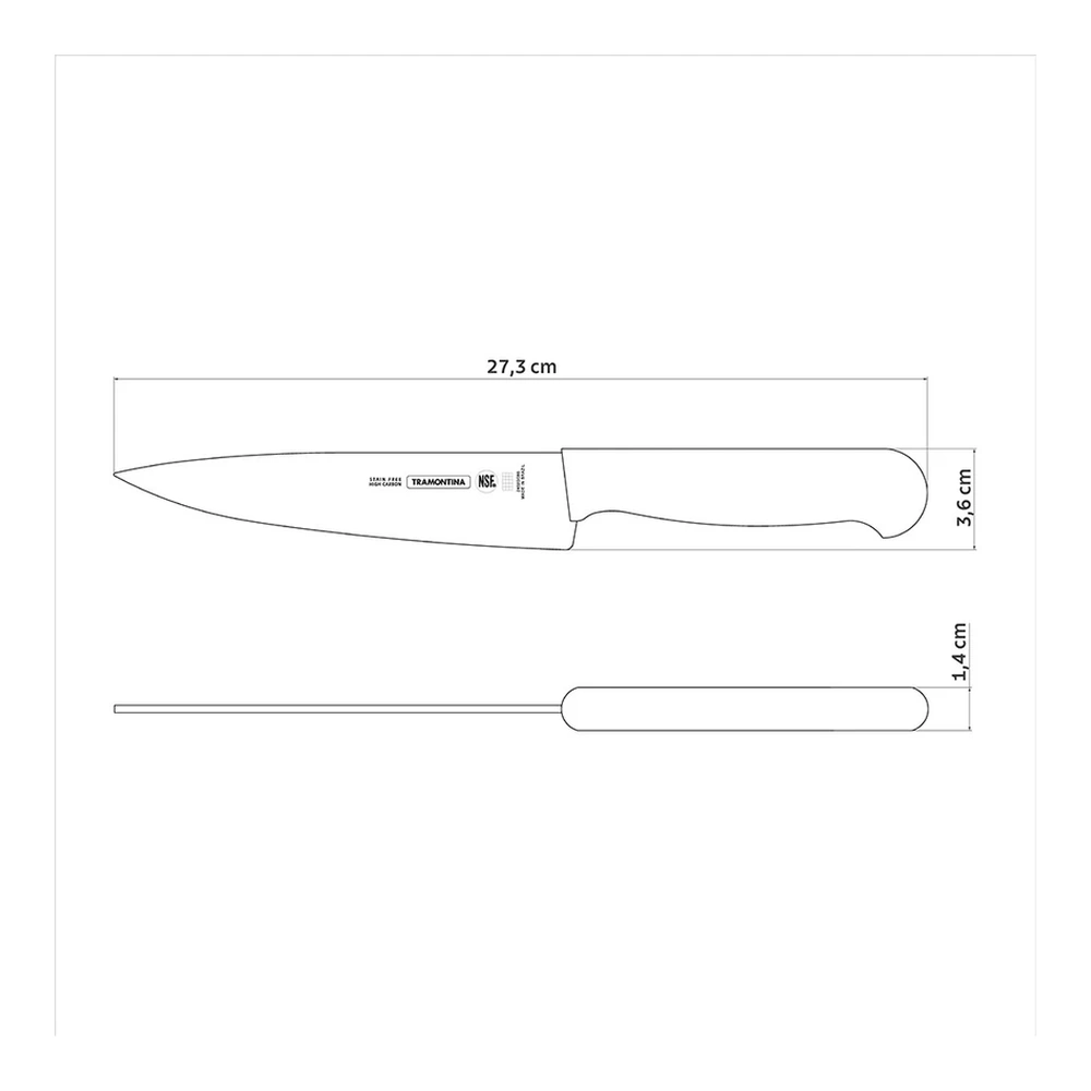 CUCHILLO PARA CARNE 6 PROFESIONAL TRAMONTINA T24620A 3