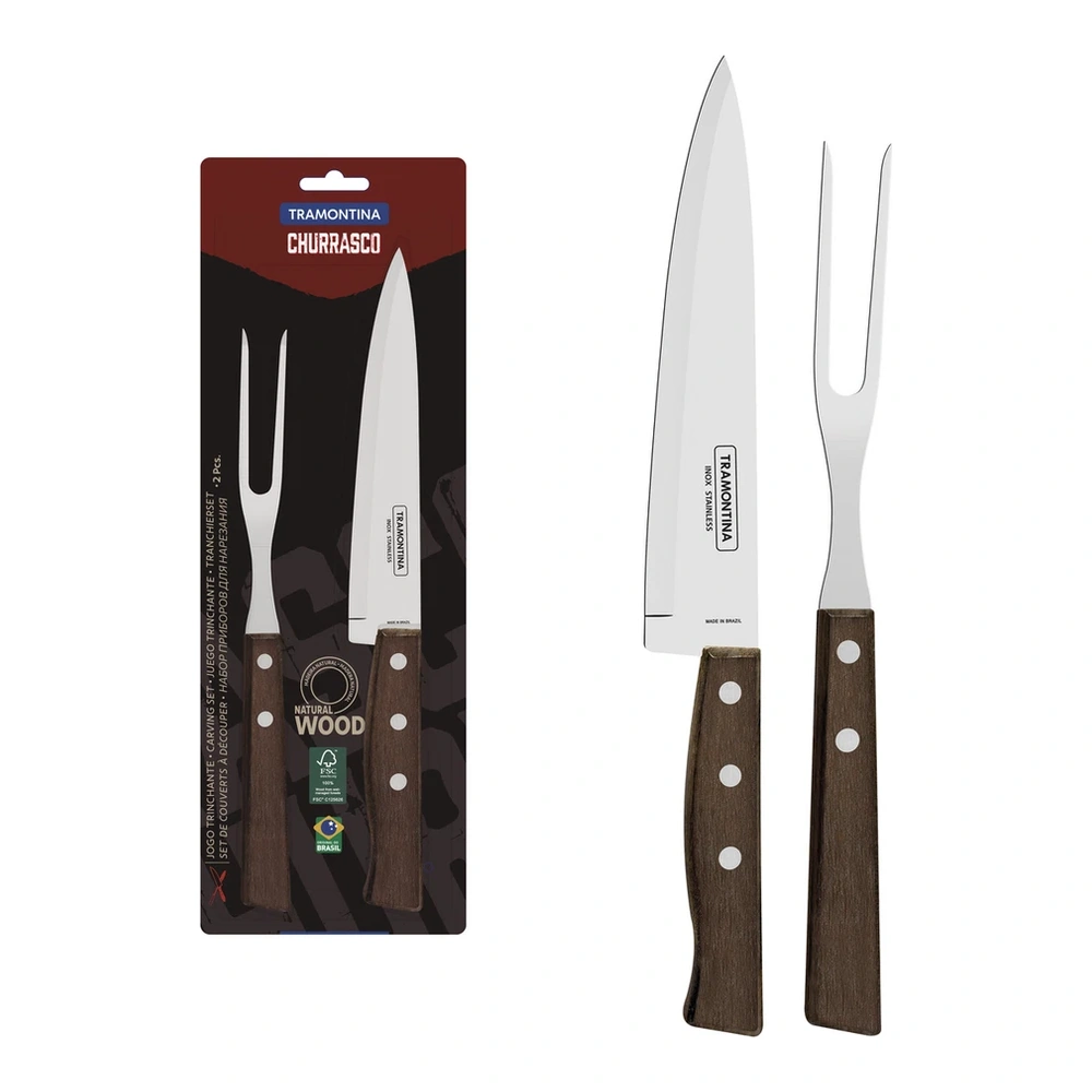 JUEGO   PARA ASADO 2 PZAS TRADICIONAL TRAMONTINA T222993 2