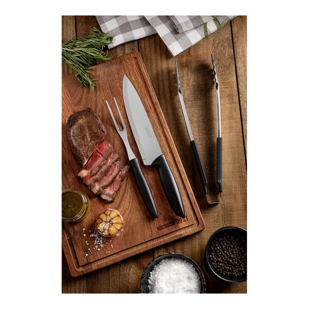 KIT PARA ASADO 3 PZAS PLENUS TRAMONTINA T23498Q 3