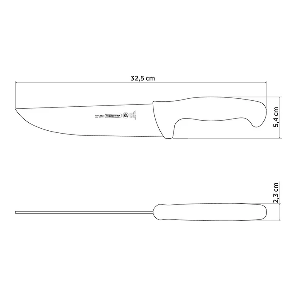 CUCHILLO PARA CARNE 7 PROFESIONAL TRAMONTINA T246071 3
