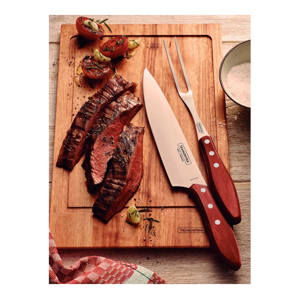 JUEGO  PARA ASADO 2 PZAS POLYOOD TRAMONTINA T211982 4