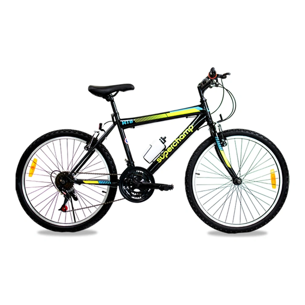 BICICLETA SUPERCHAMP MTB MASC.  26  NEGRO