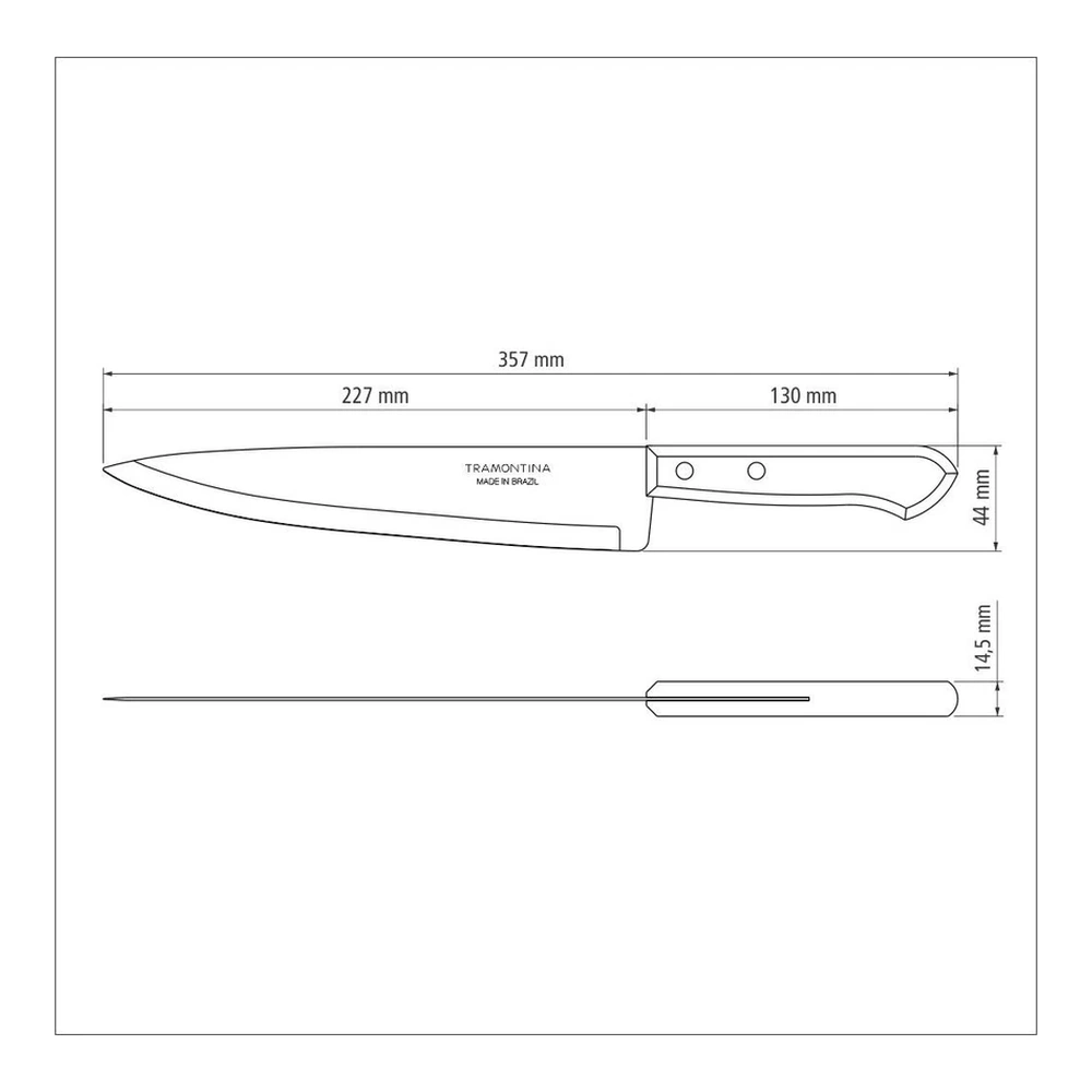 CUCHILLO COCINA 9 DYNAMARILLOIC TRAMONTINA T229025 4