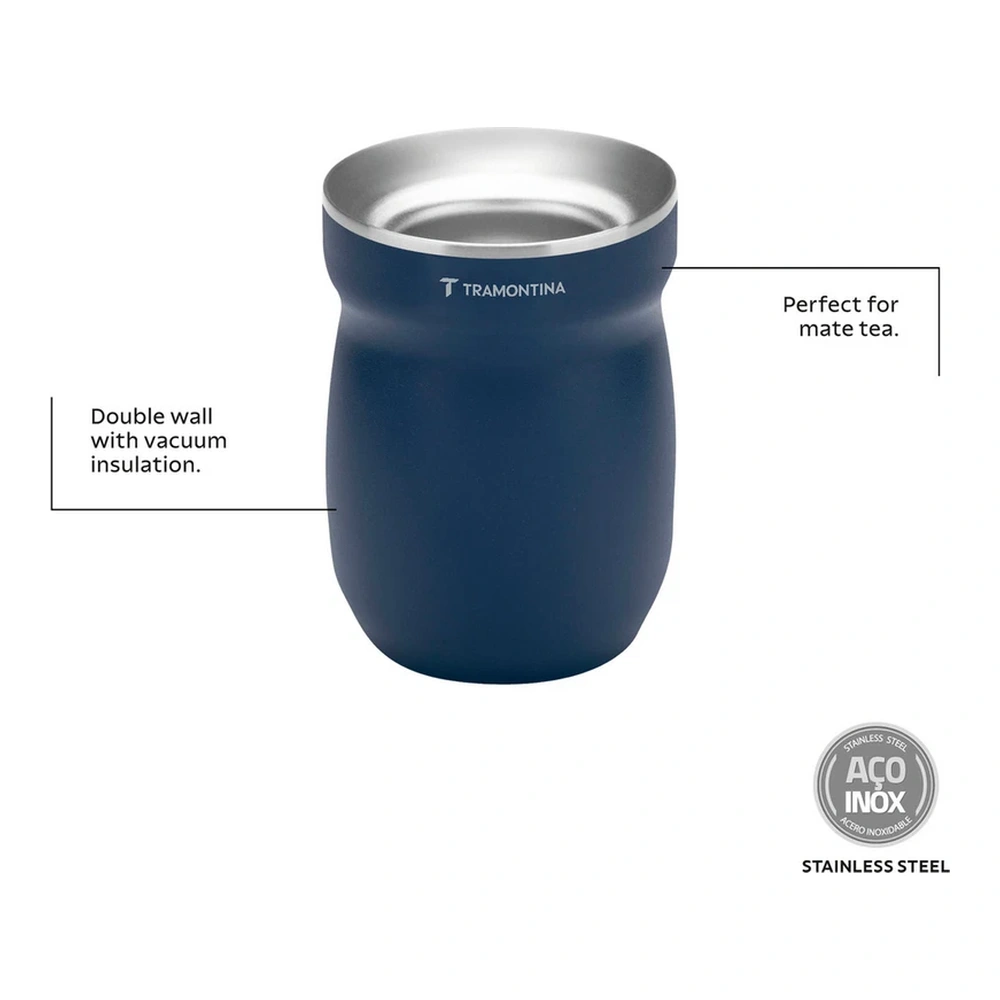 RECIPIENTE PARA MATE AZULUL TRAMONTINA T616472 4