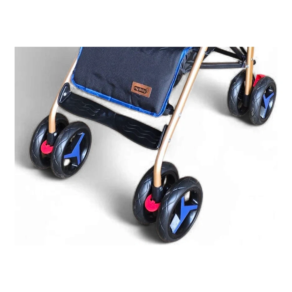 CARRITO PARAGUA ASIENTO REGULABLE AZUL 2