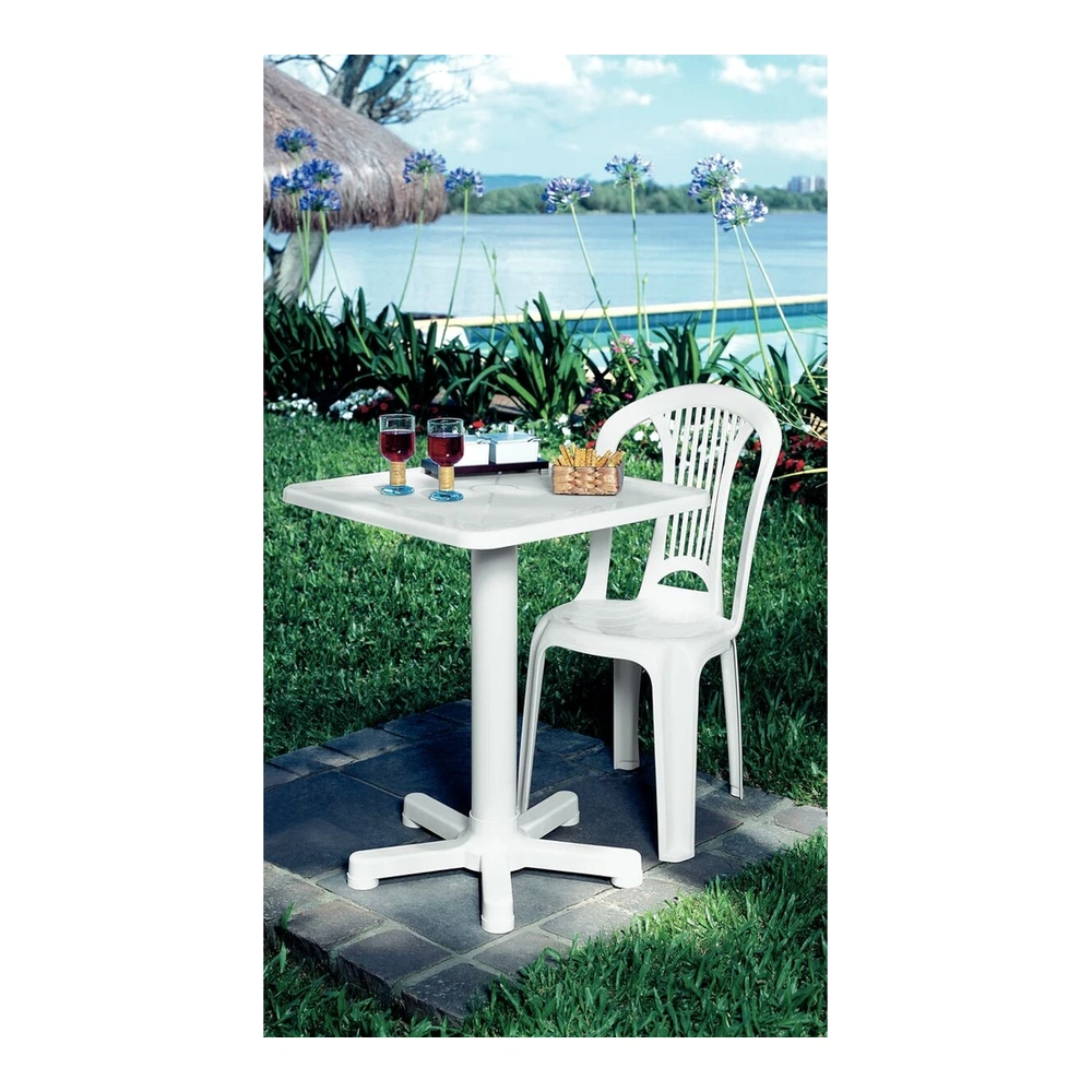 MESA CUADRADA ITAPARICA BLANCO TRAMONTINA T923051 3