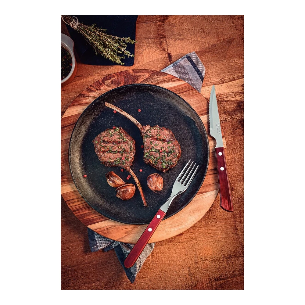 JUEGO   PARA ASADO 12 PZAS POLYOOD TRAMONTINA T211993 3