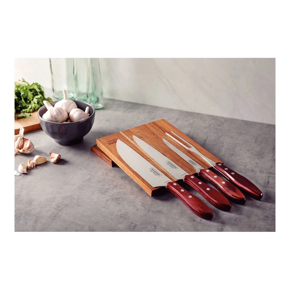 JUEGO  ASADO 5PZAS POLYOOD TRAMONTINA T21198E 5